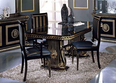 versace tablewear|Versace dining room table.